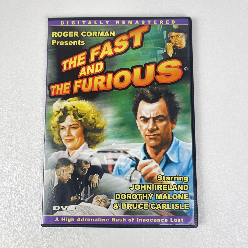 The Fast and the Furious By Roger Gorman DVD 2006 Slim Case John Ireland